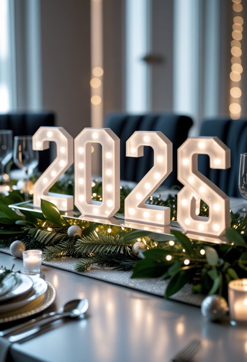 19 Chic New Year Centerpiece Ideas