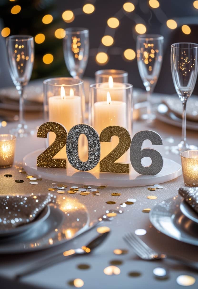 23 Glam New Year's Eve Party Table Decor Ideas