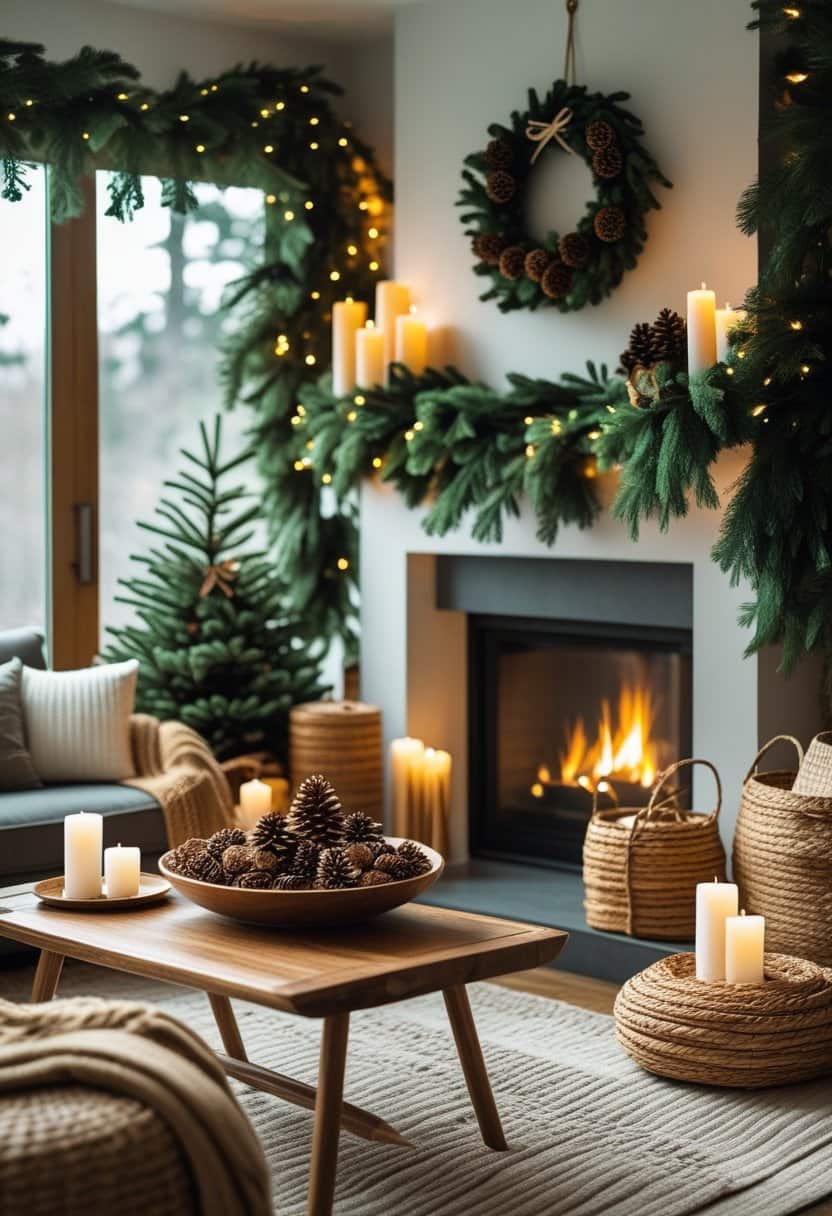 22 Christmas Living Room Decor Ideas 