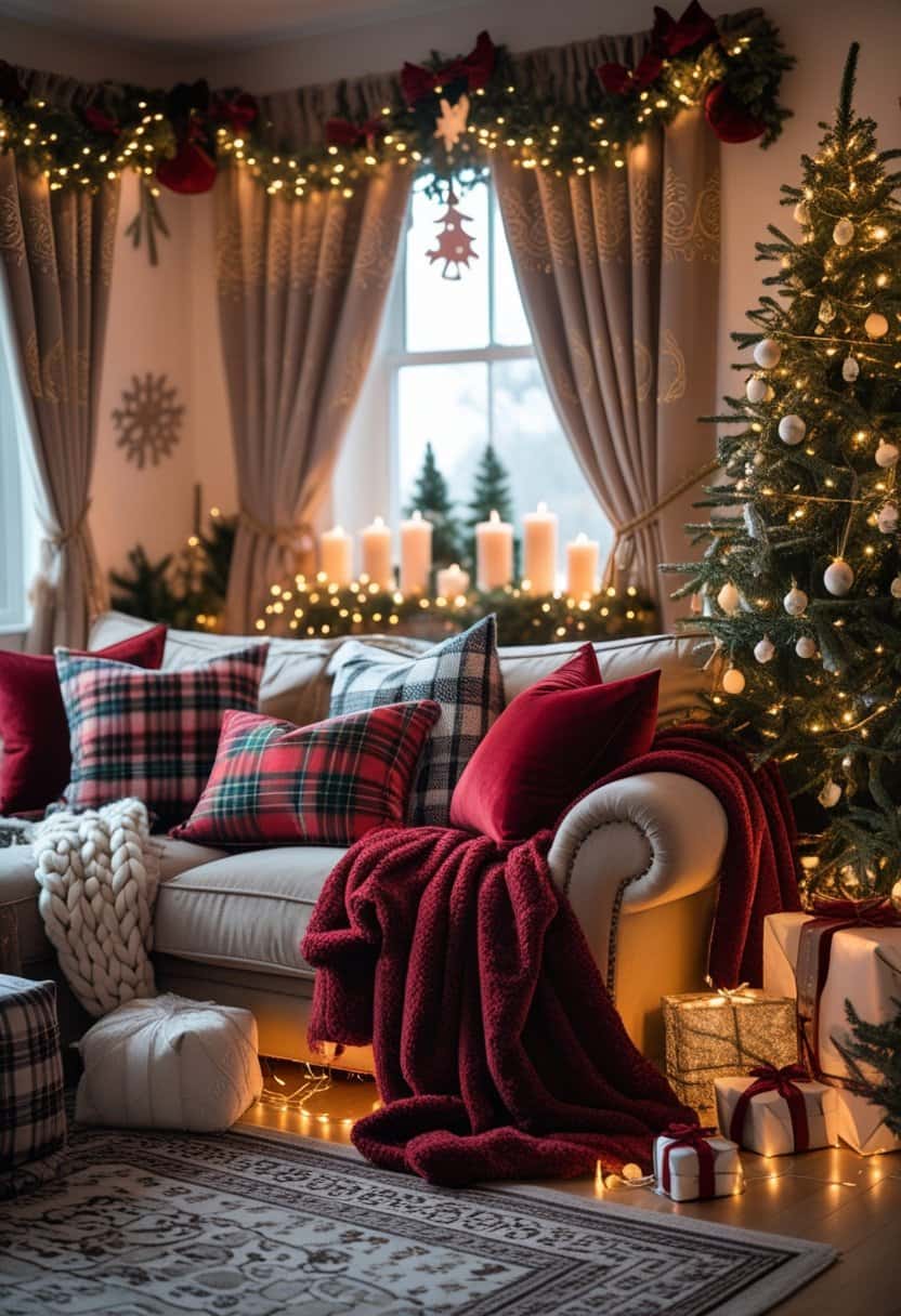 22 Christmas Living Room Decor Ideas 