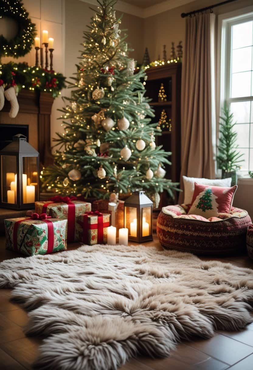 22 Christmas Living Room Decor Ideas 