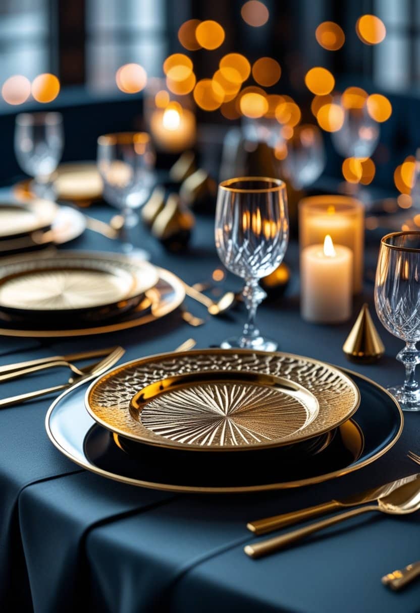 23 Glam New Year's Eve Party Table Decor Ideas