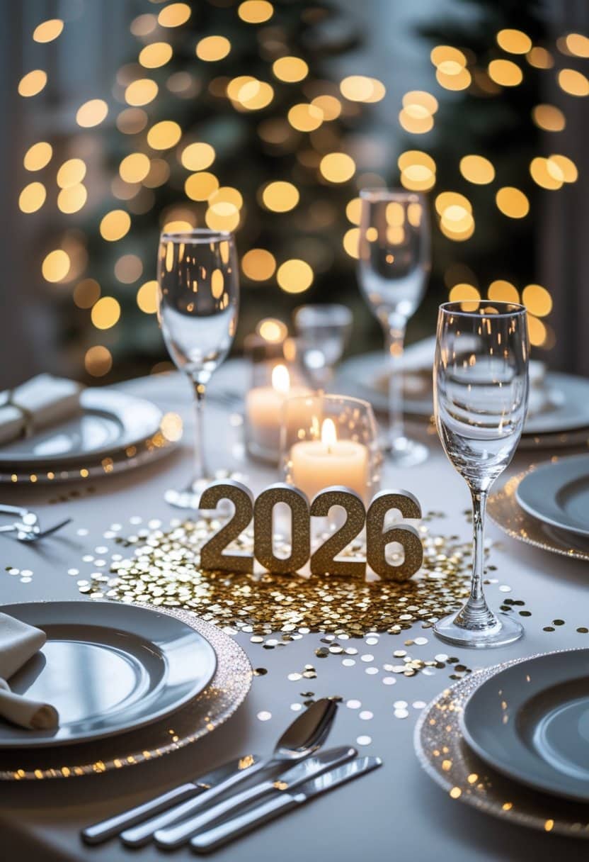 23 Glam New Year's Eve Party Table Decor Ideas