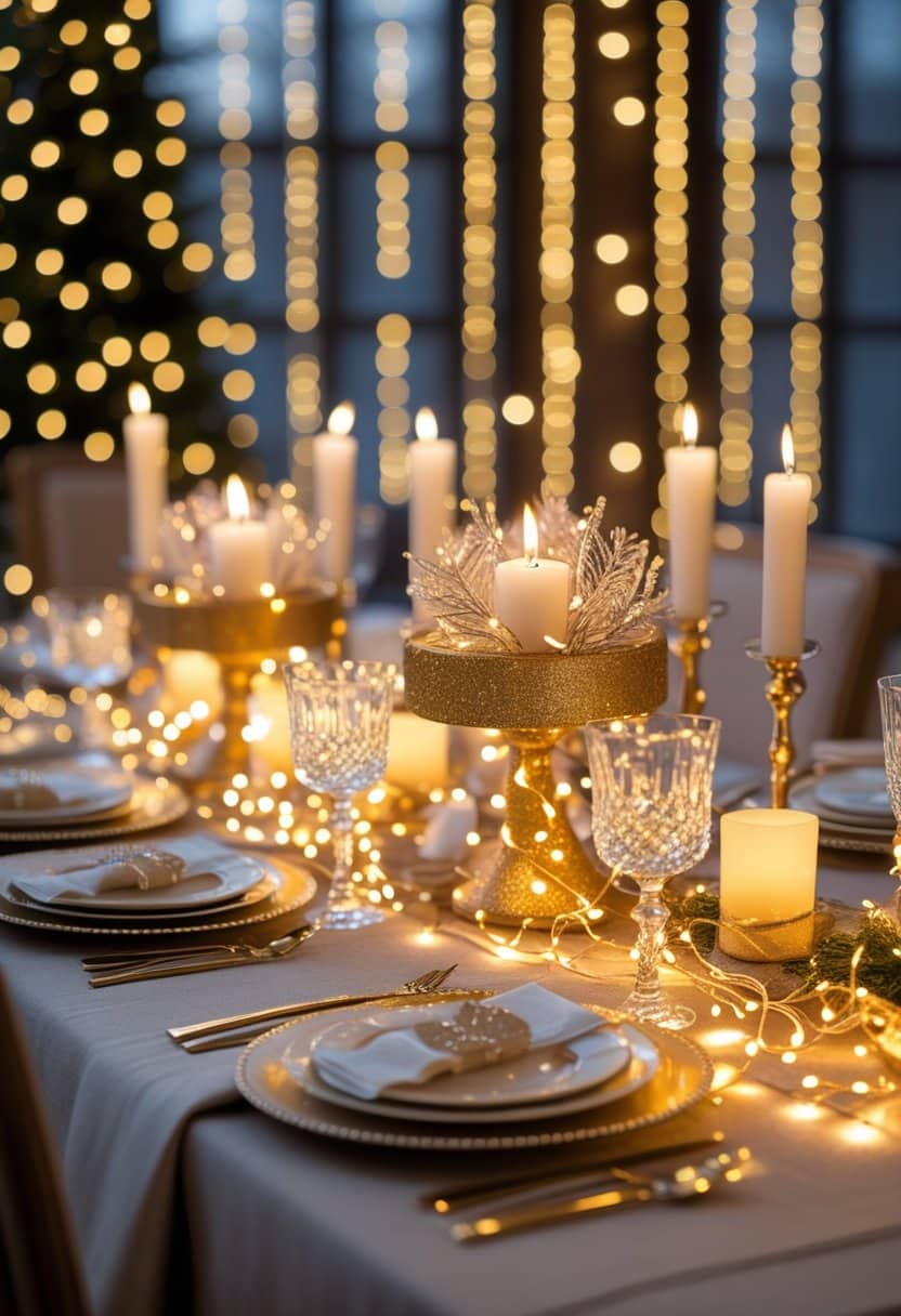 23 Glam New Year's Eve Party Table Decor Ideas