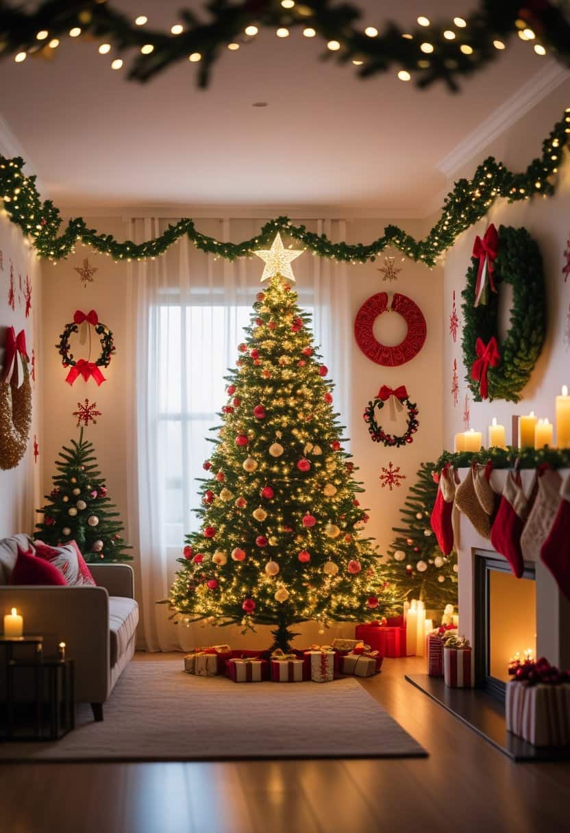 23 Festive Wall Decoration Ideas to Transform Your Home This Christmas