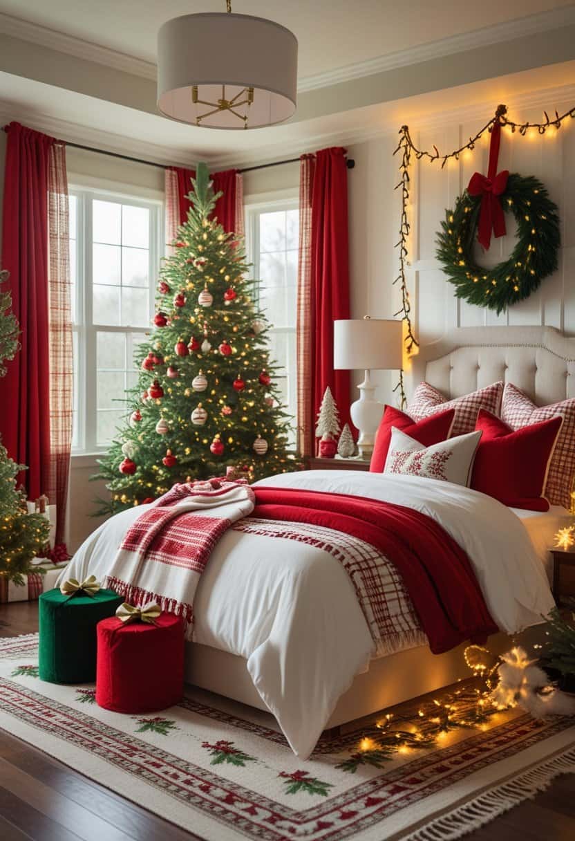 21 Dreamy Master Christmas Bedroom Decor Ideas
