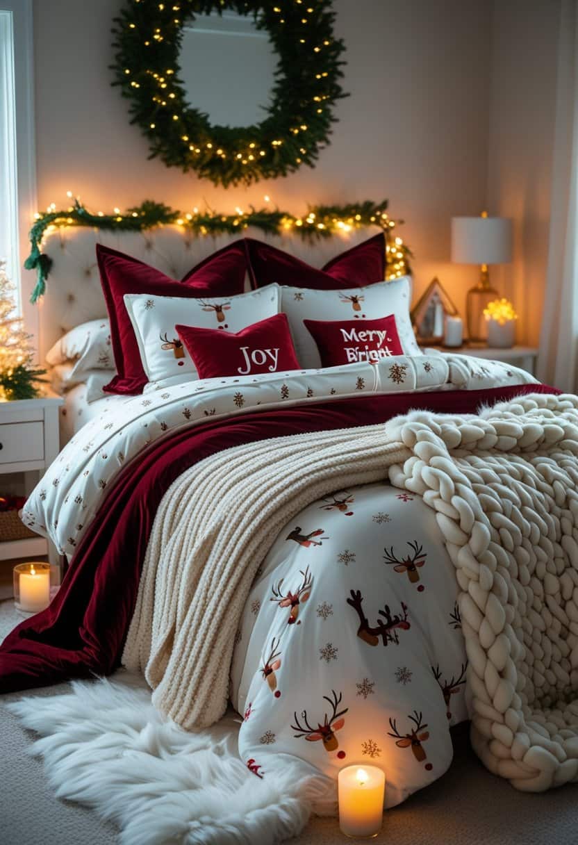 21 Dreamy Master Christmas Bedroom Decor Ideas