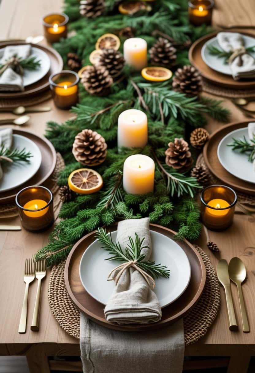 20 Christmas Table Decor Ideas
