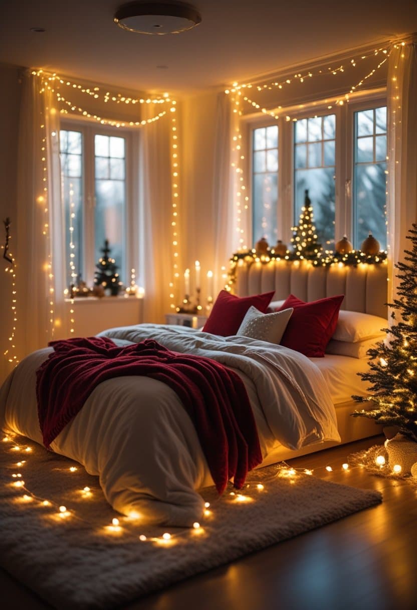 21 Dreamy Master Christmas Bedroom Decor Ideas