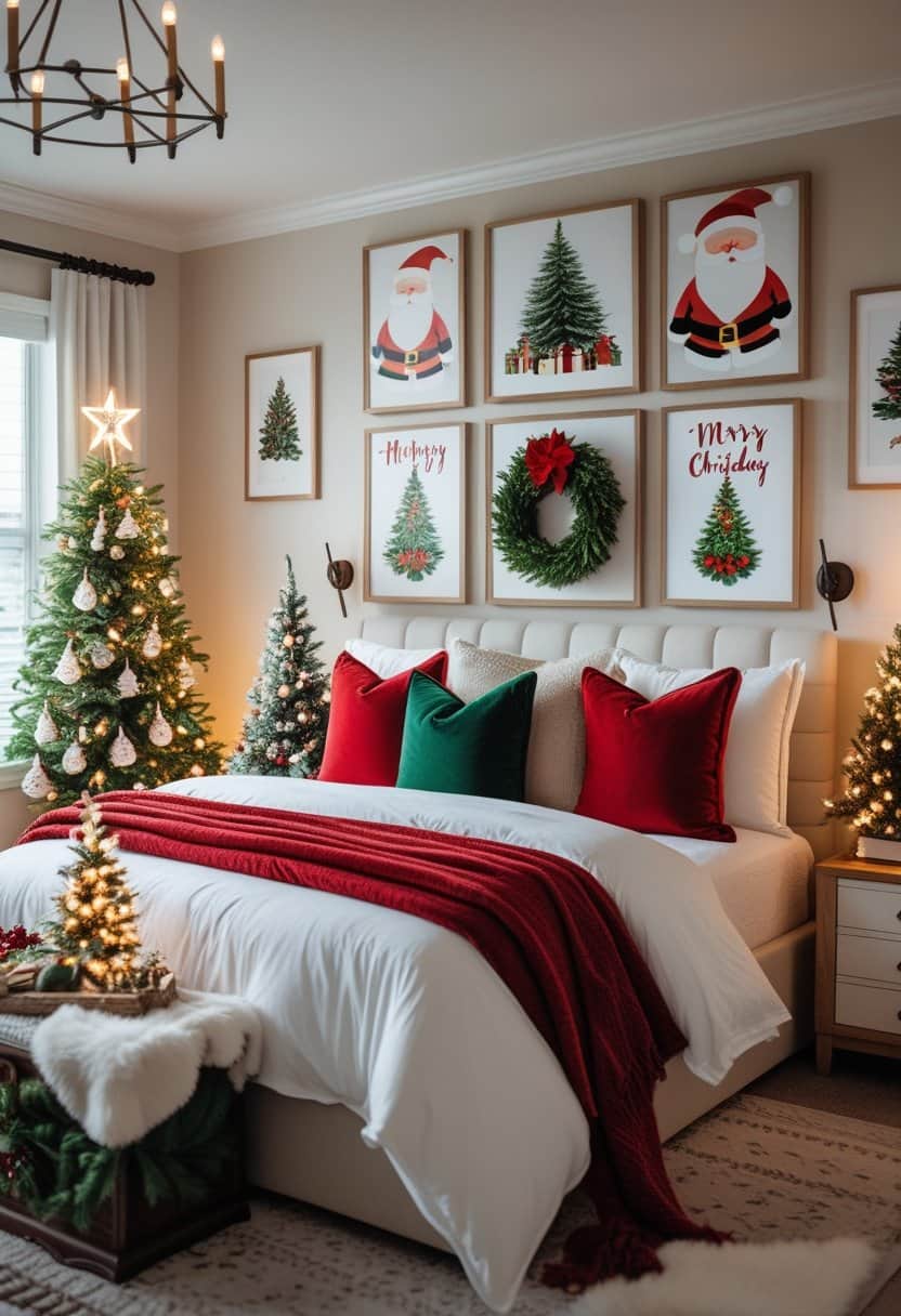 21 Dreamy Master Christmas Bedroom Decor Ideas