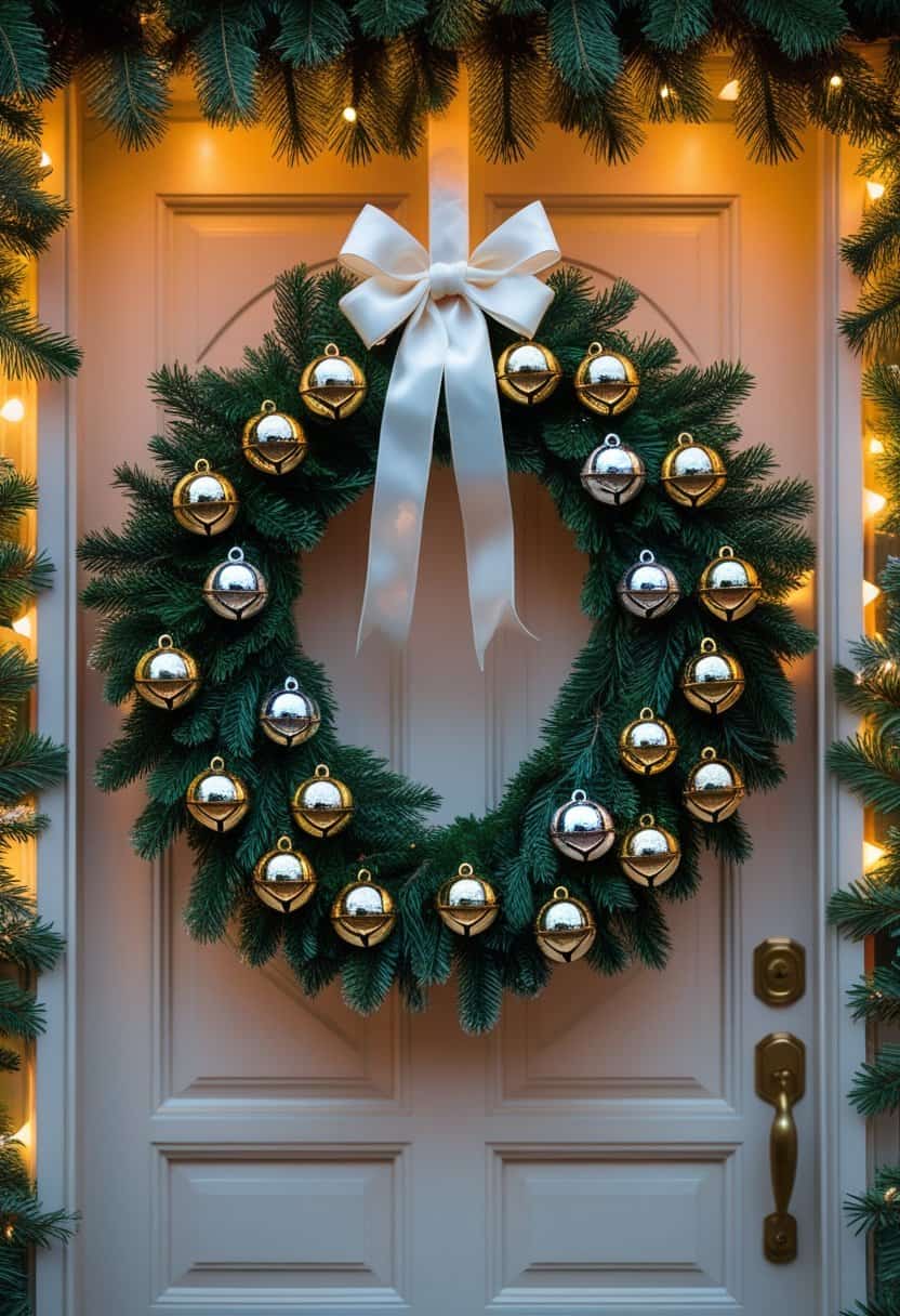 20 Beautiful Front Door Christmas Wreath Ideas