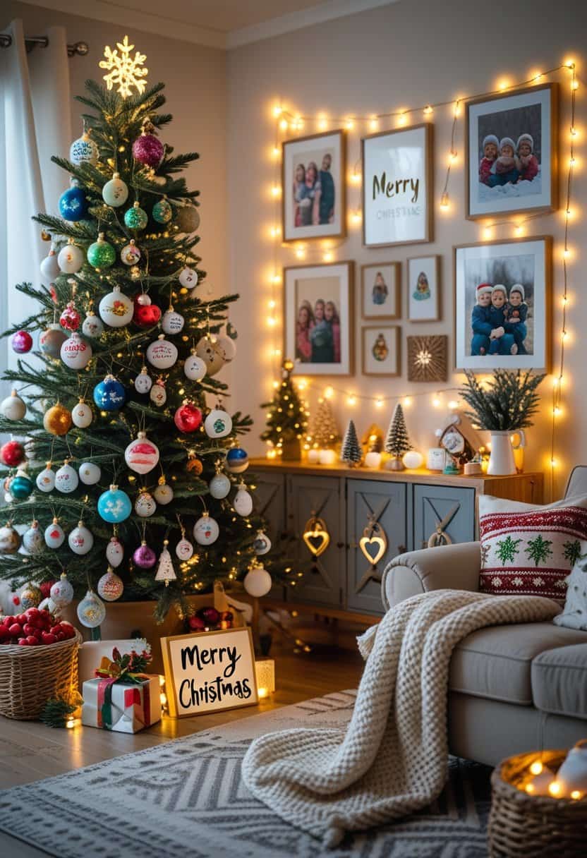 17 Christmas Living Hall Decoration Ideas
