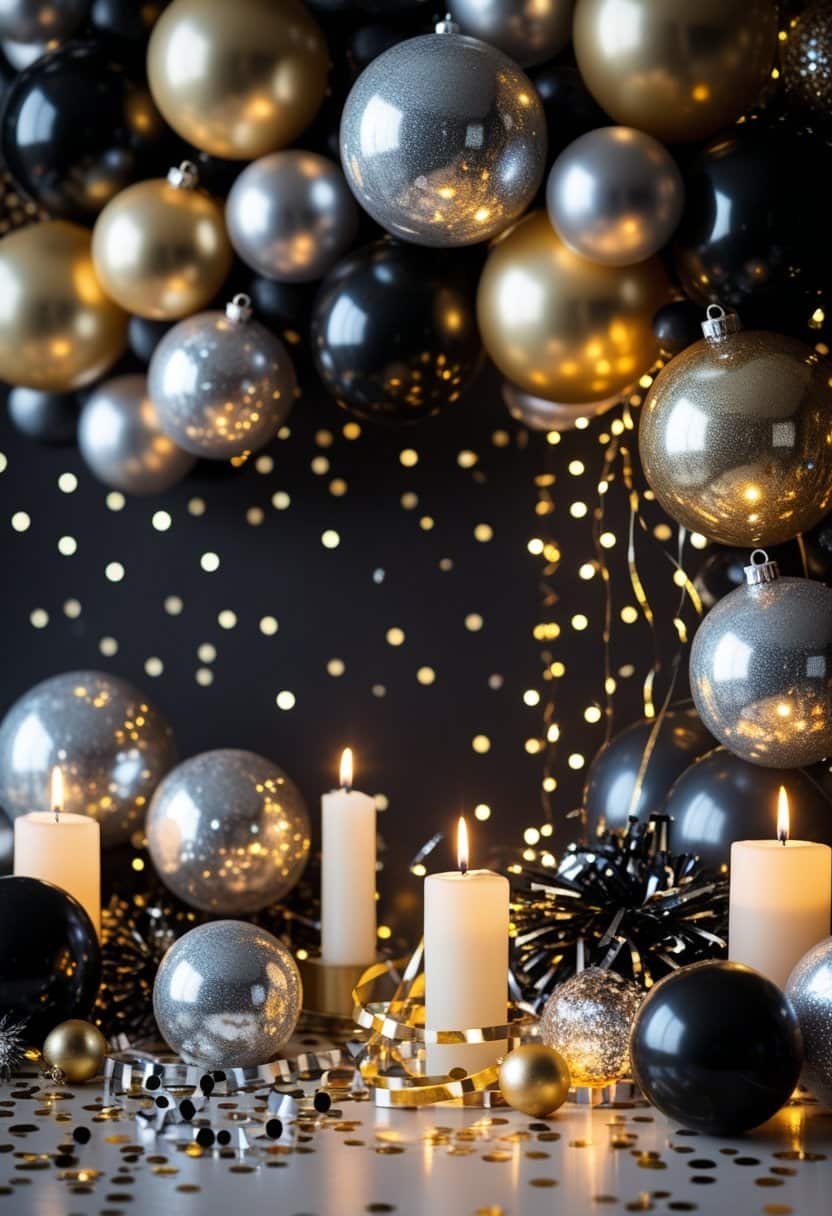 23 Stunning New Year's Eve Decorations That Will Make Your Totally Sparkle