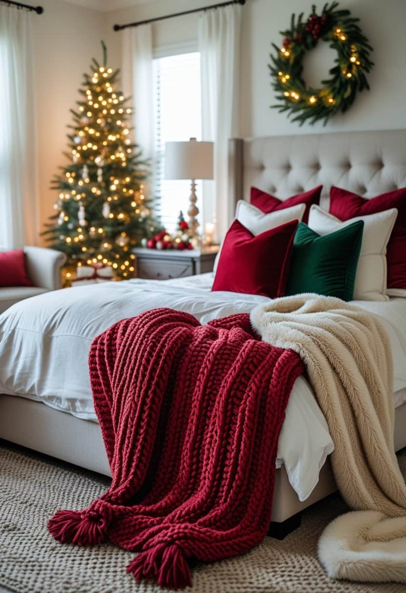 21 Dreamy Master Christmas Bedroom Decor Ideas