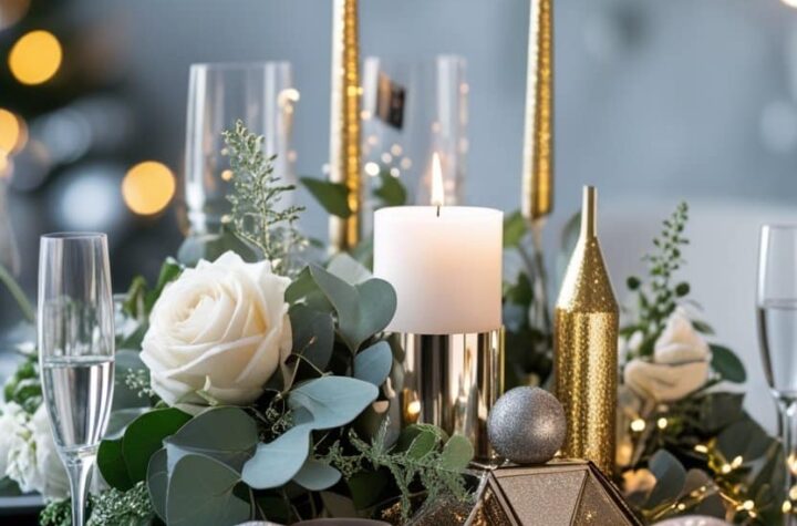 19 Chic New Year Centerpiece Ideas to Raise Your Celebration