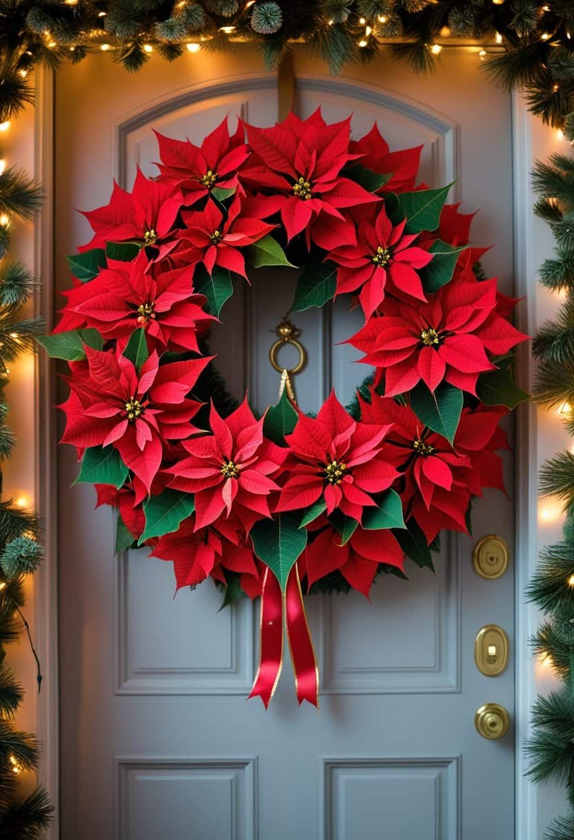 20 Beautiful Front Door Christmas Wreath Ideas