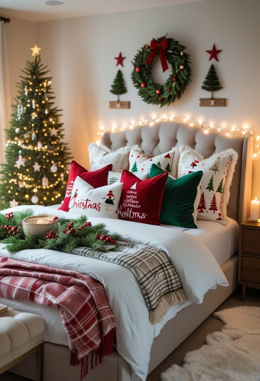 21 Dreamy Master Christmas Bedroom Decor Ideas