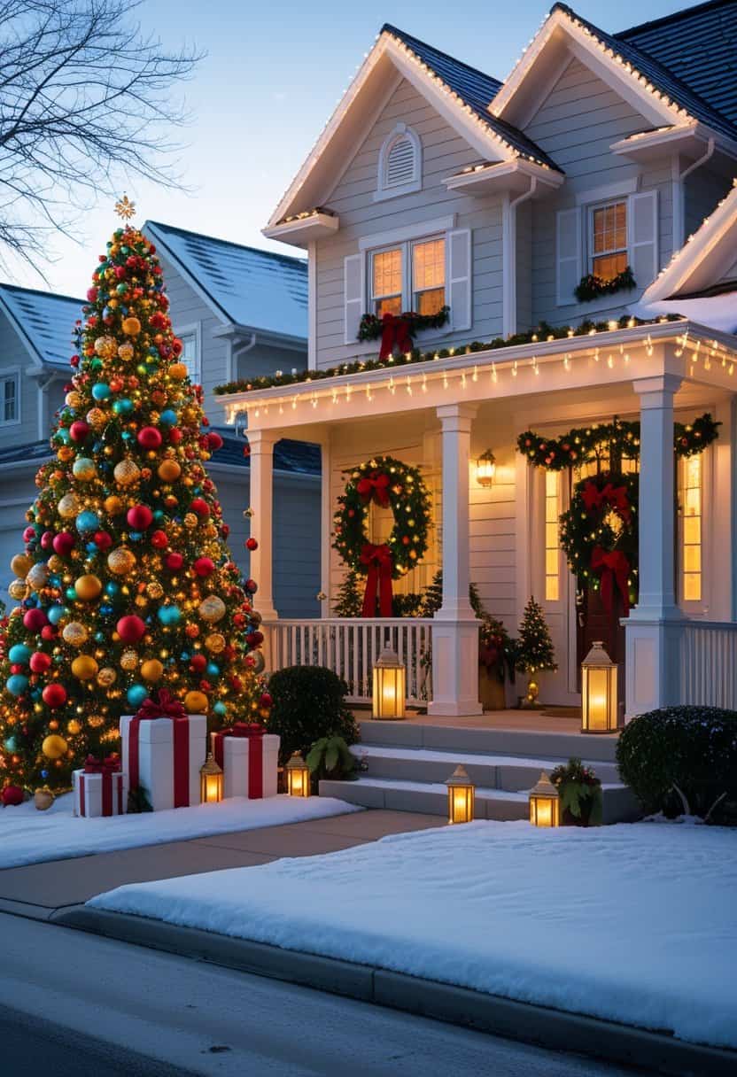 18 Outdoor Christmas Decorations Ideas to Transform Your Home This Holiday Season