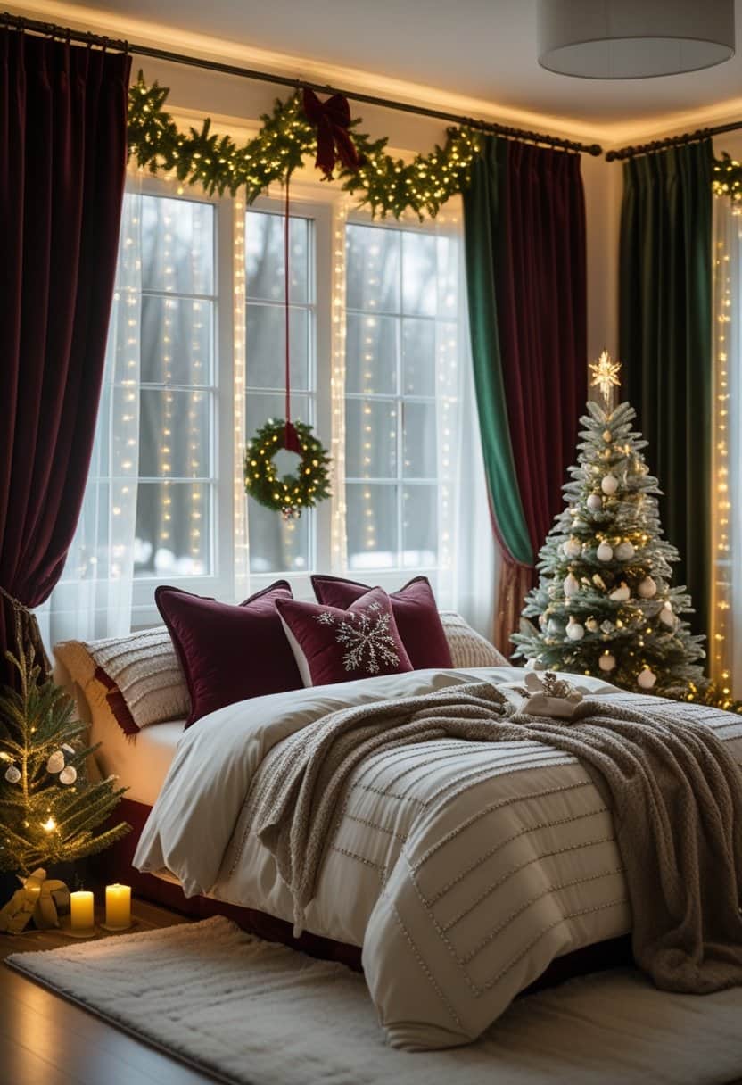 21 Dreamy Master Christmas Bedroom Decor Ideas