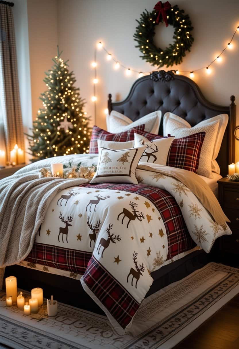 21 Dreamy Master Christmas Bedroom Decor Ideas