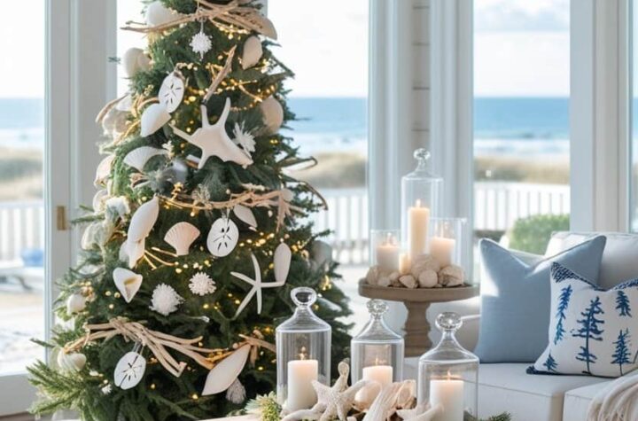 Coastal Christmas Decor Ideas for a Breezy Holiday Style