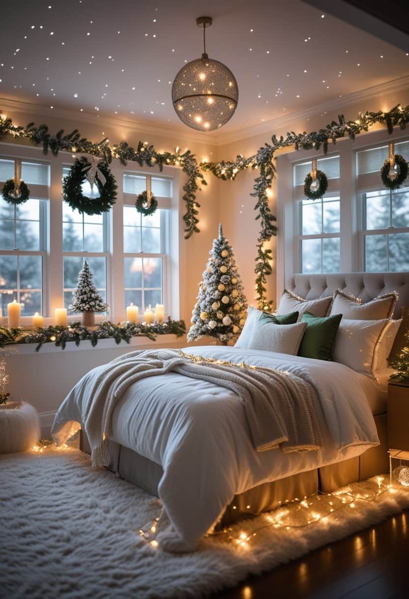 21 Dreamy Master Christmas Bedroom Decor Ideas