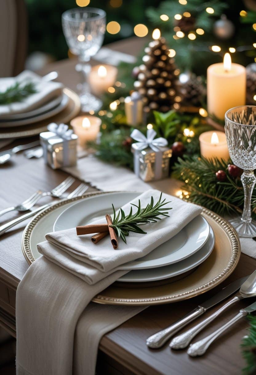 20 Christmas Table Decor Ideas