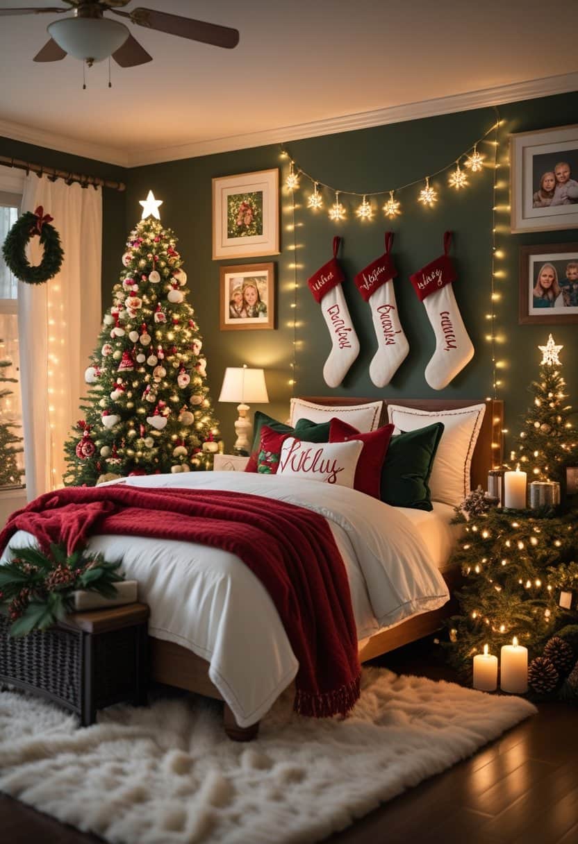 21 Dreamy Master Christmas Bedroom Decor Ideas
