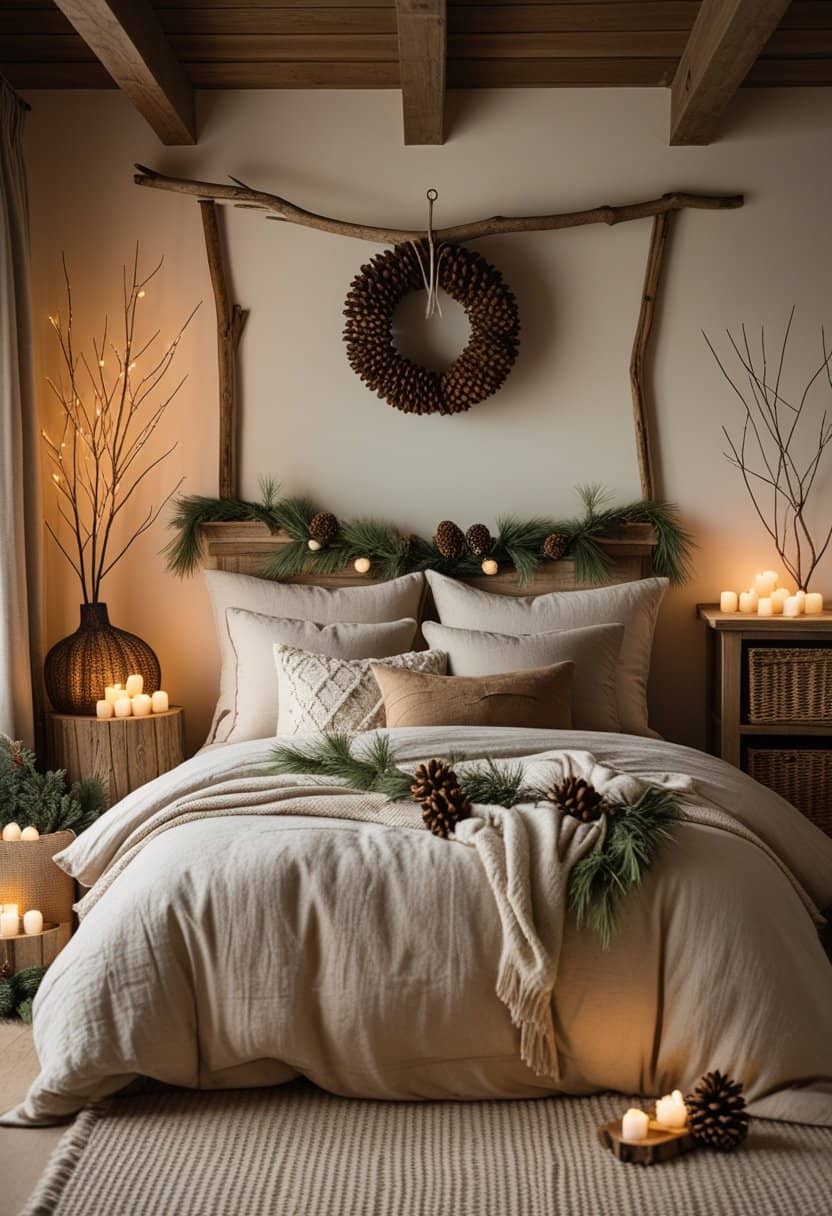 15 Bedroom Christmas Decor Ideas