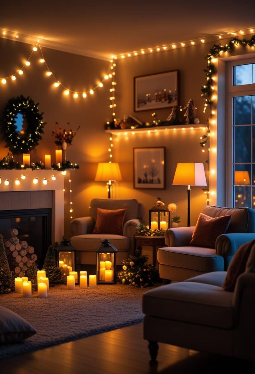 27 Festive Living Room Decor Ideas