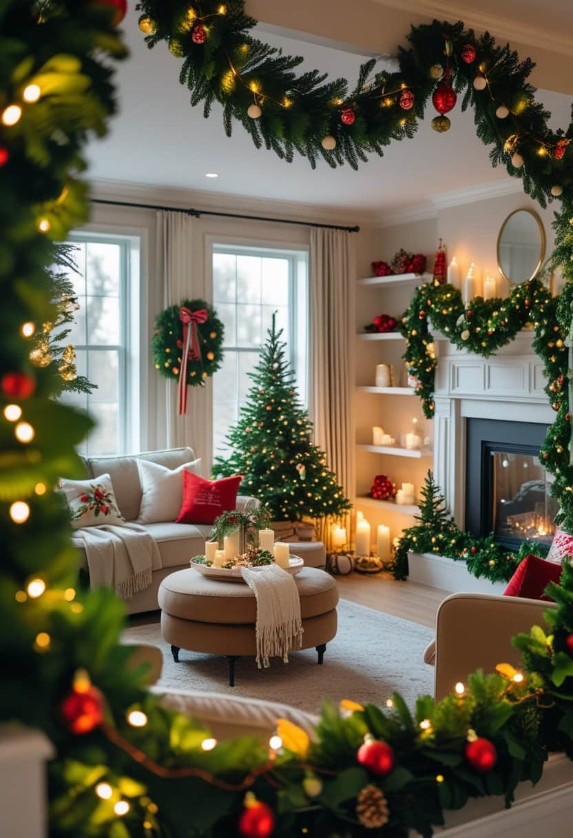 27 Festive Living Room Decor Ideas