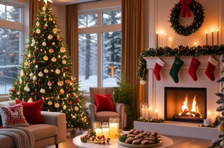 22 Christmas Living Room Decor Ideas to Transform Your Space