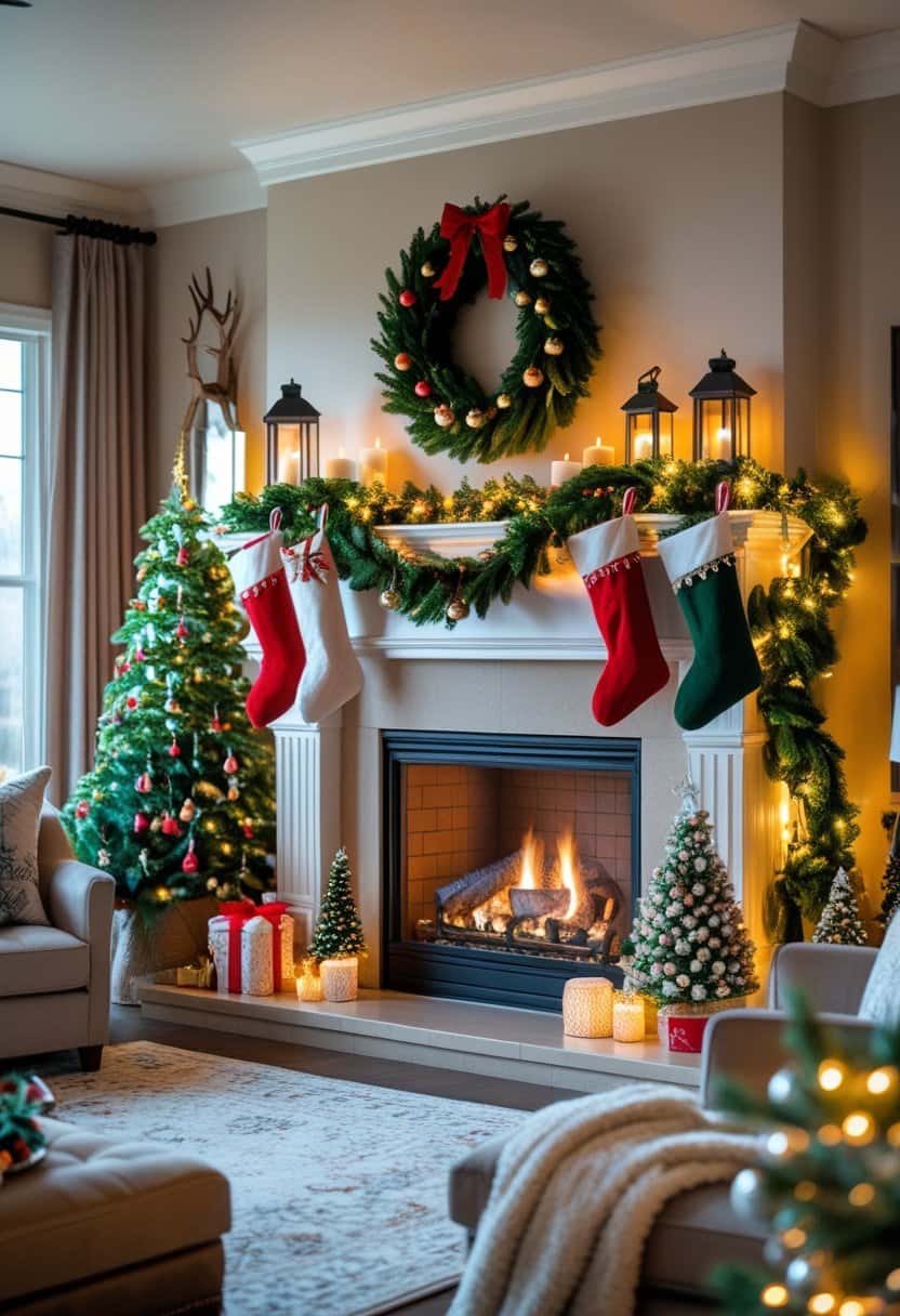 27 Festive Living Room Decor Ideas