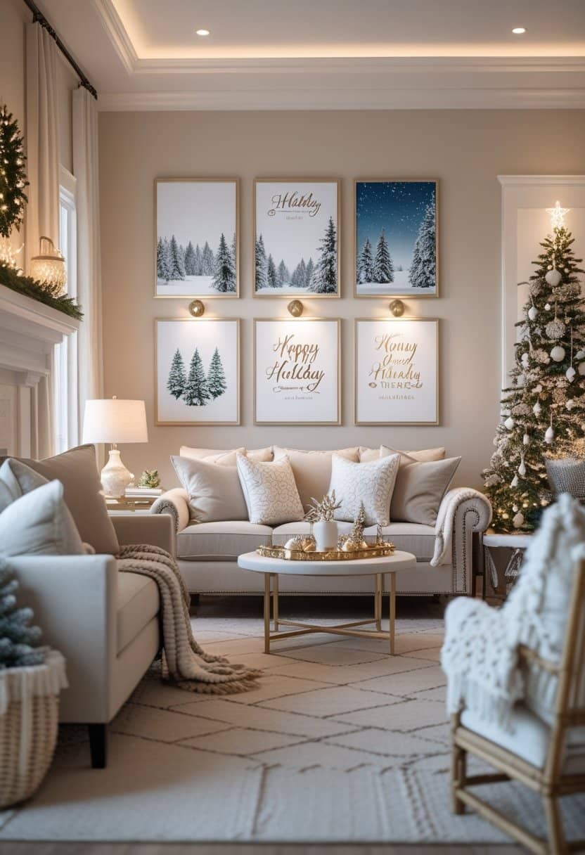 27 Festive Living Room Decor Ideas