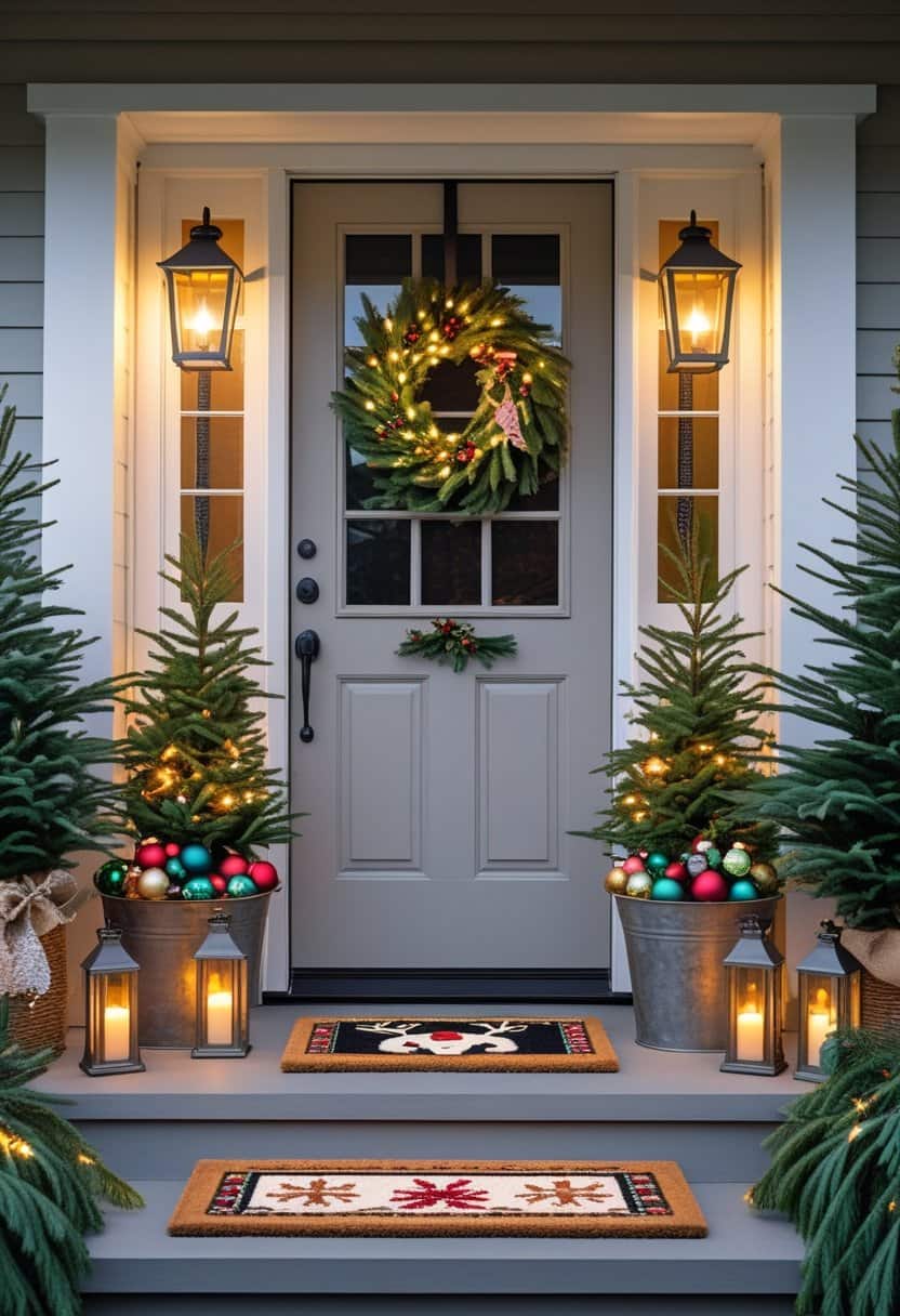 20 Christmas Door Decorating Ideas
