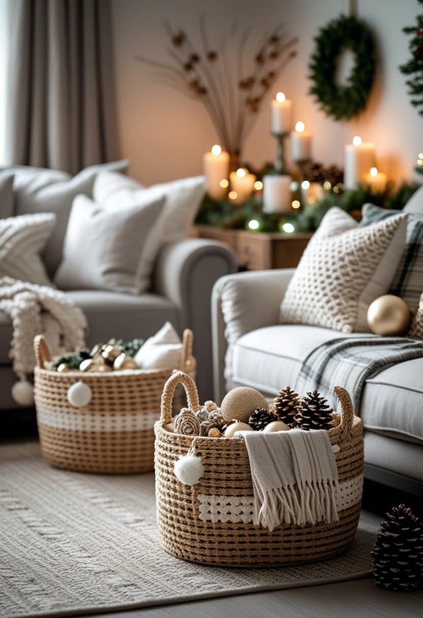 27 Festive Living Room Decor Ideas