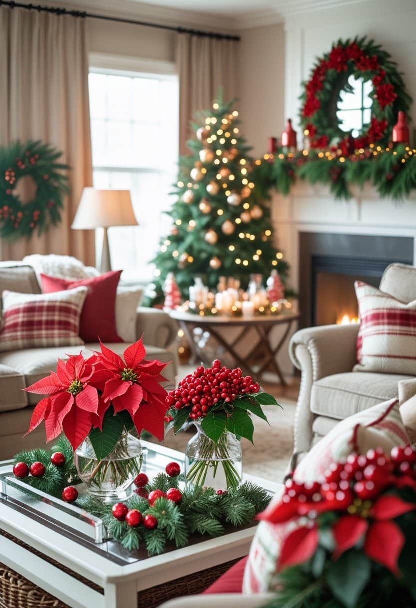 27 Festive Living Room Decor Ideas