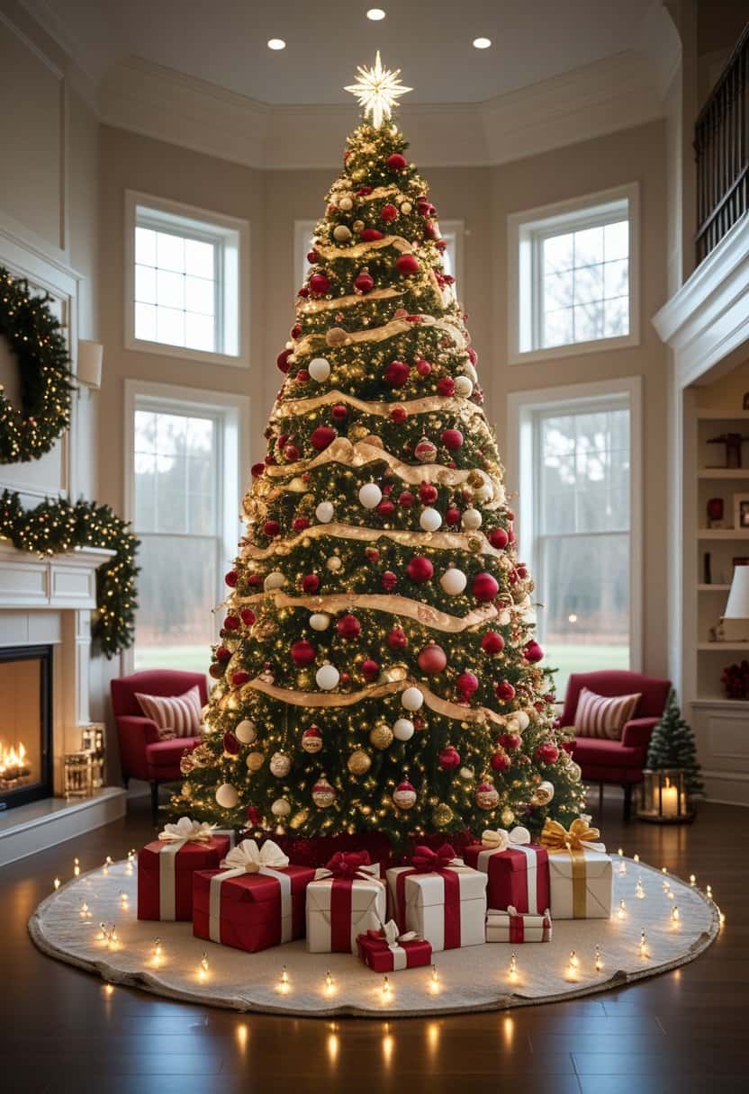 22 Christmas Living Room Decor Ideas 