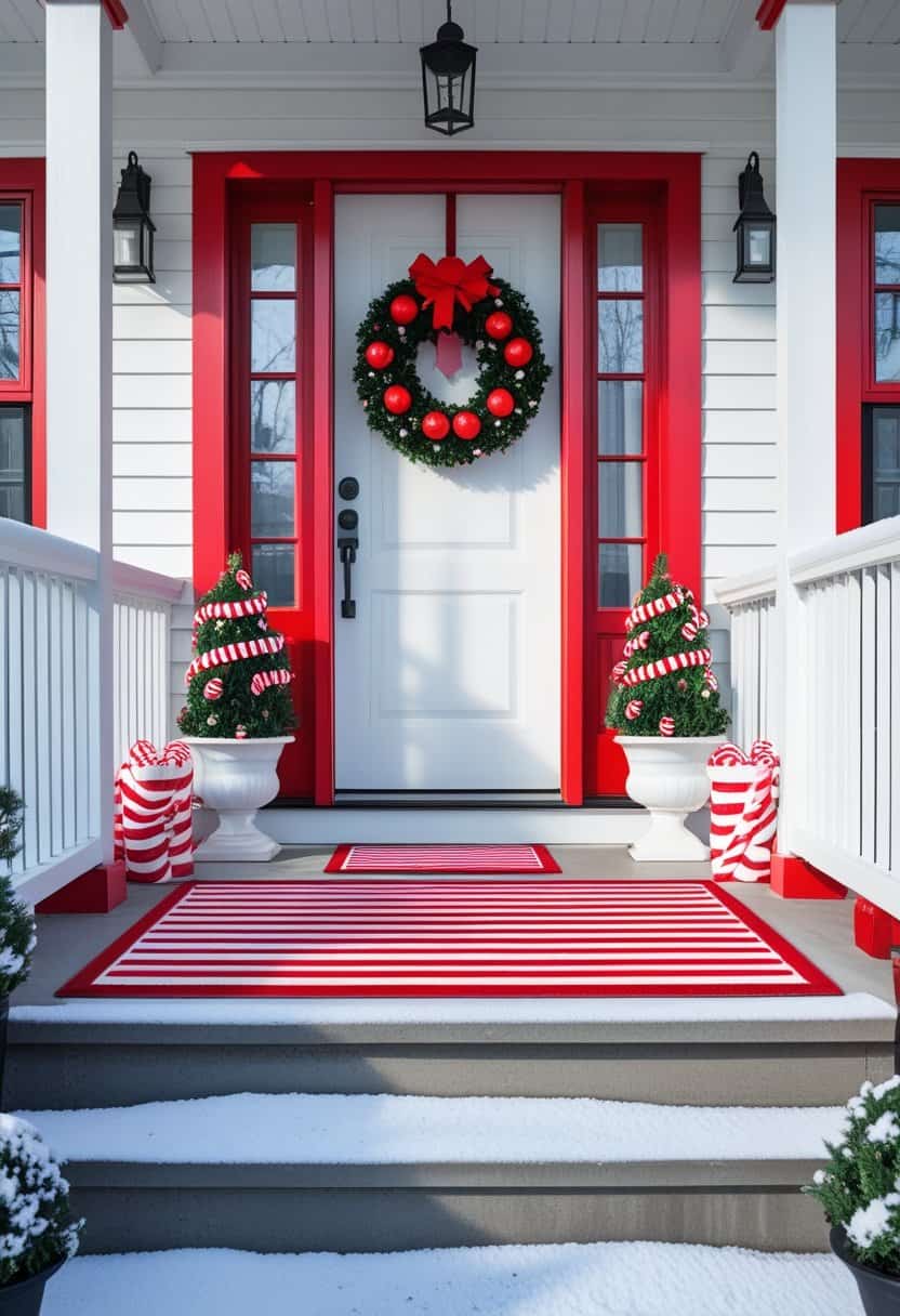 23 Christmas Door Mat Ideas
