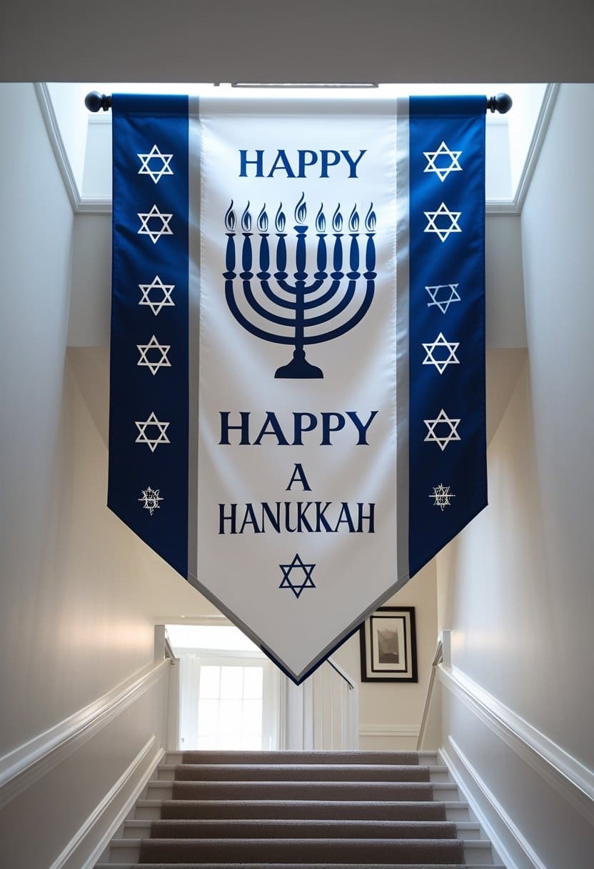 21 Stunning Staircase Hanukkah Design Ideas