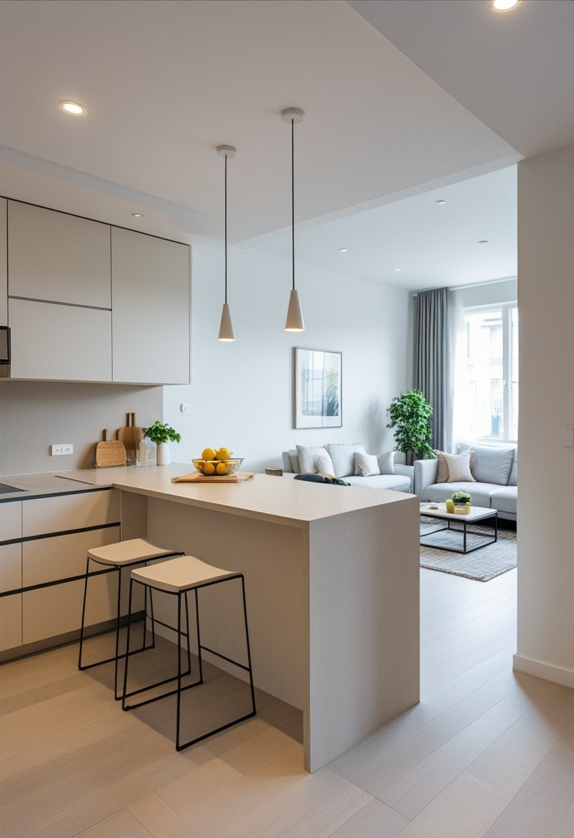 20 Small Kitchen Living Room Ideas