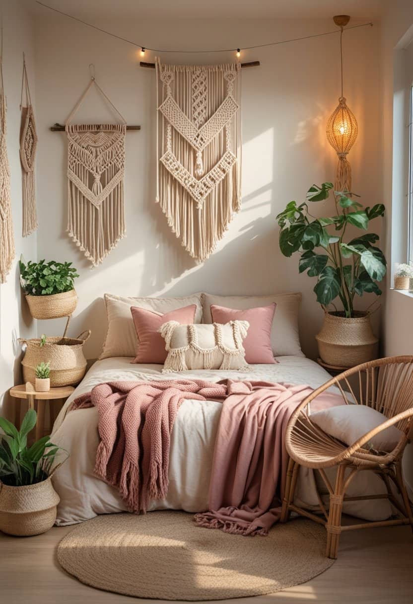 25 Dreamy Dusty Pink Bedroom Designs