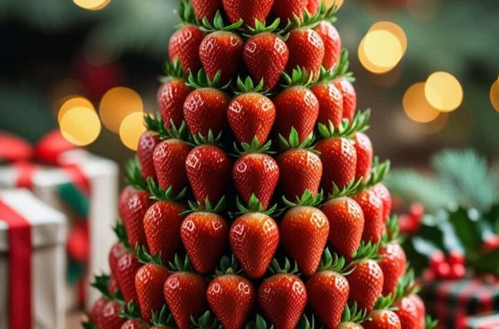 25 Strawberry Christmas Tree Ideas for a Sweet and Festive Holiday