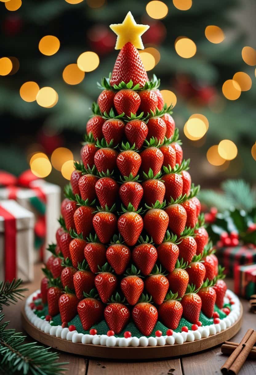 25 Strawberry Christmas Tree Ideas for a Sweet and Festive Holiday