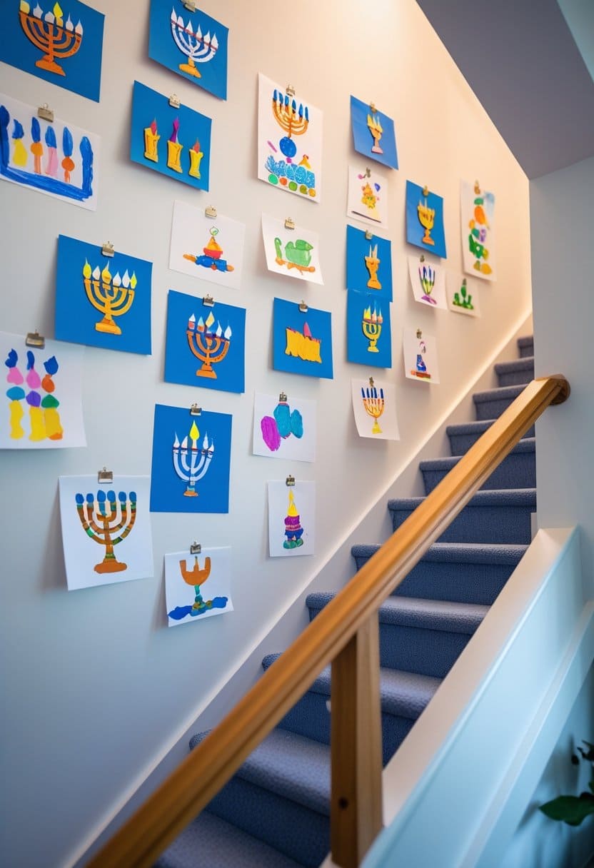21 Stunning Staircase Hanukkah Design Ideas
