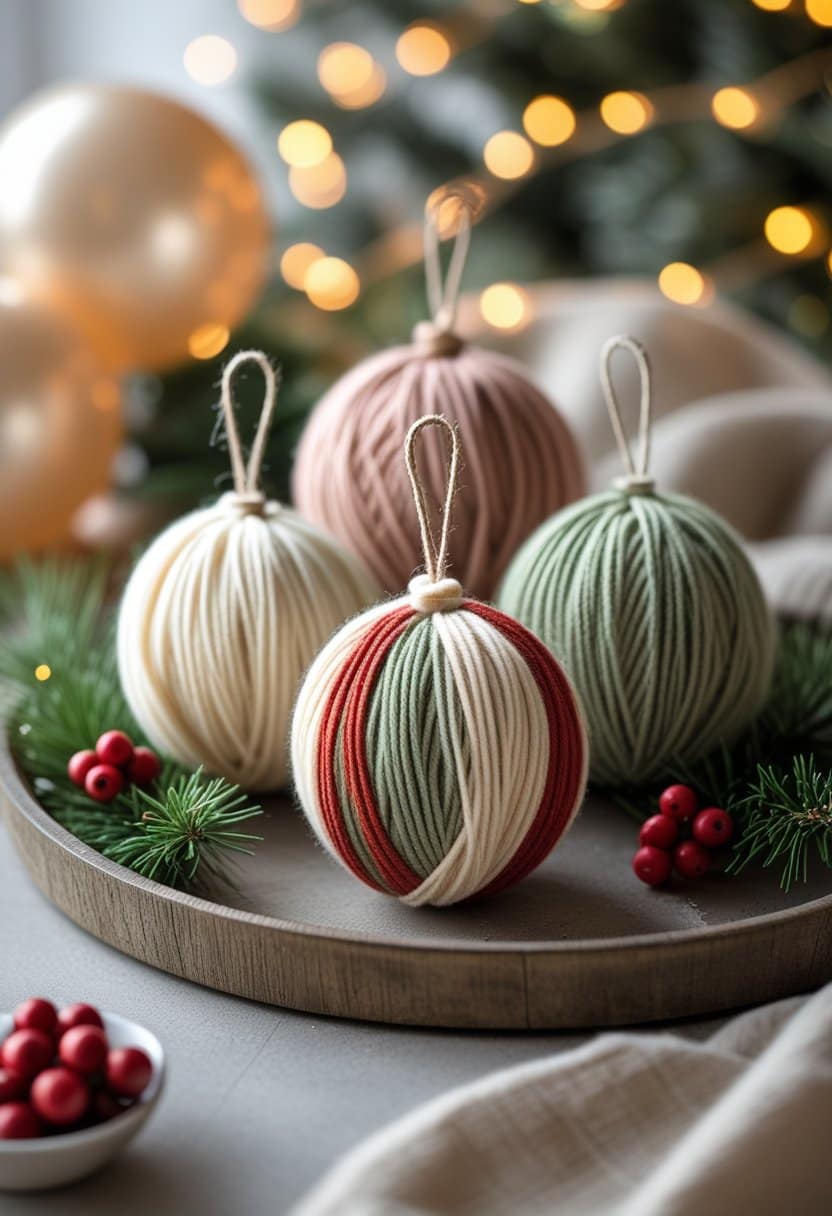 23 Homemade Christmas Ornament Ideas