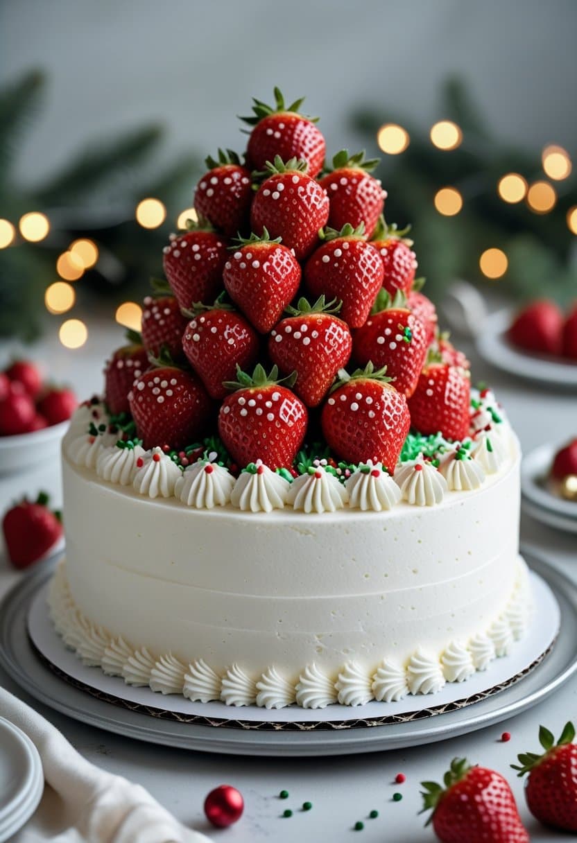 25 Strawberry Christmas Tree Ideas