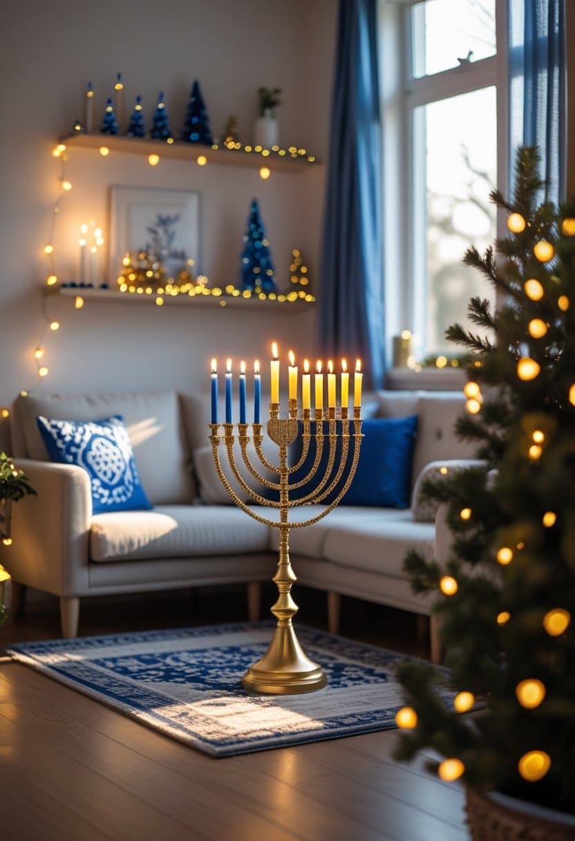 17 Small Living Room Hanukkah Design Ideas