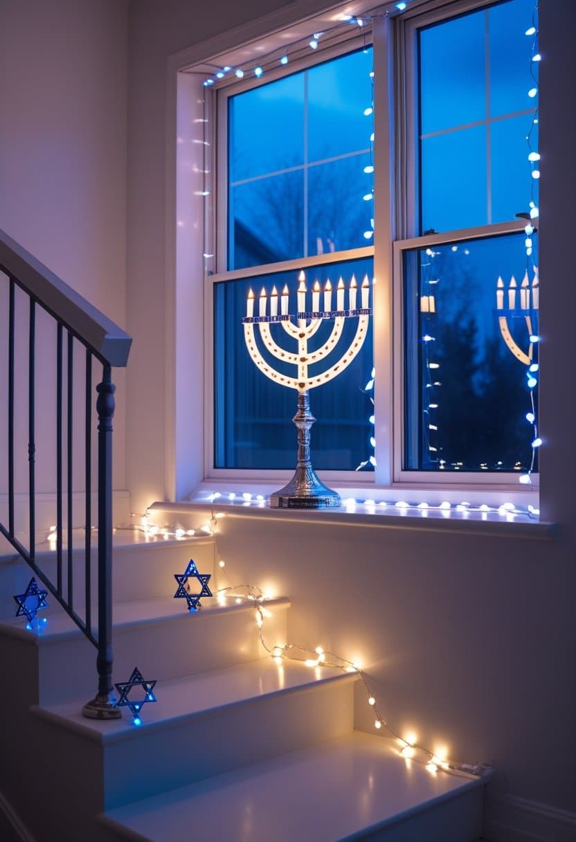 21 Stunning Staircase Hanukkah Design Ideas