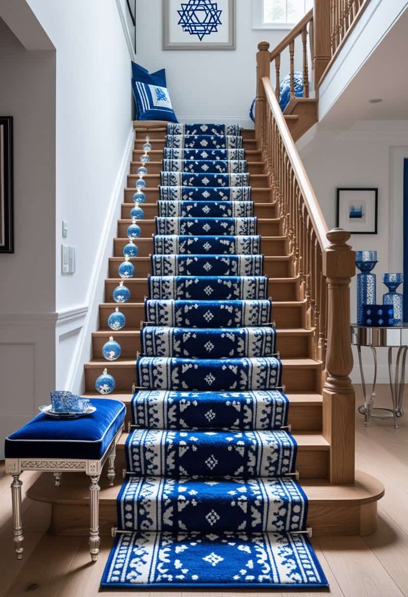 21 Stunning Staircase Hanukkah Design Ideas